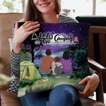 Funda de cojín personalizada para el Día de San Valentín Regalo de aniversario para la decoración del hogar Sofá Cama Dormitorio