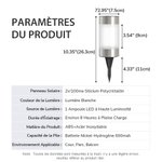 Cadeaux de Sympathie Personnalisé pour Animaux de Compagnie Cadeaux de Perte de Chien Lumières Solaires pour Jardin Amoureux des Animaux de Compagnie