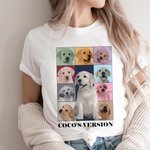 Personalised Eras Tour Poster Photos Collage T-Shirt Sweatshirt Hoodie with Name Birthday Christmas Gift for Her