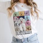 Personalised Eras Tour Poster Photos Collage T-Shirt Sweatshirt Hoodie with Name Birthday Christmas Gift for Her