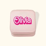 Gepersonaliseerde reizen sieraden dozen met naam verjaardag bruidsmeisje Moederdag cadeau voor meisjes moeder vrouw vrienden