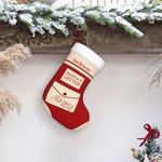 Media de Navidad personalizada con la carta de Papá Noel y el nombre Decoración del árbol de Navidad Regalo perfecto para niños