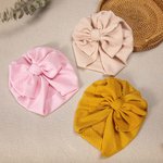 Personalized Embroidery Vintage Flower Newborn Baby 100% Cotton Romper Set with Turban and Bow  Baptism Home Outfit Gift for Infant