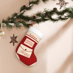 Media de Navidad personalizada con la carta de Papá Noel y el nombre Decoración del árbol de Navidad Regalo perfecto para niños