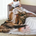 Personalisierte Haustier-Foto-Porträt-Decke Foto Andenken Home Dekoration Geburtstag Weihnachten Gedenkgeschenk für Familie Freund Haustierliebhaber