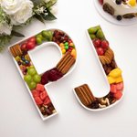 Personalisierte wiederverwendbare hohe Qualität 3D gedruckt Charcuterie Brief Boxen Weihnachtsgeschenk für Baby-Dusche Geschlecht Reveal Party Geburts