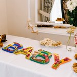 Personalisierte wiederverwendbare hohe Qualität 3D gedruckt Charcuterie Brief Boxen Weihnachtsgeschenk für Baby-Dusche Geschlecht Reveal Party Geburts