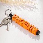 Personalized Fidget Spinner Keychain with Name Anxiety Relief Desk Toy Birthday Christmas Gift for Kids Teens  Friends ADHD