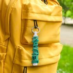 Personalized Fidget Spinner Keychain with Name Anxiety Relief Desk Toy Birthday Christmas Gift for Kids Teens  Friends ADHD