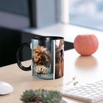 Gepersonaliseerde Foto's Collage Mok 11oz 15oz Huisdier Portret Liefde Koffie Kopje Foto Keepsake Verjaardag Kerst Herdenkingsgeschenk voor Familie Vr