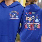 Personnalisé In My Nutcracker Era Christmas Mama T-shirt Sweatshirt Hoodie Christmas Mother's Day Gift for Grandma
