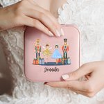 Personalized Nutcracker Mouse Prince Ballet Girl Pattern Jewellery Box Christmas Birthday Wedding Gift for Her