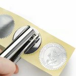 Personalised From The Library of Wildflower Book Embosser Stamp Gift for Writer Book Club Books Lover