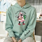 Personalizada Out Here Lookin Like A Snack Camiseta Árbol de Navidad Pastel Sudadera Sudadera Fiesta Divertido Disfraz de Navidad Regalo para la Famil