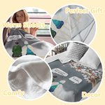 Personalized I Miss You More Than Anything Soft Blanket Christmas Memorial Gift for Lovers