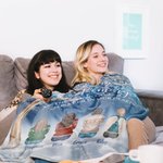 Henkilökohtainen In Loving Memory Of Those Who Are Forever In My Heart Blanket Memorial Myötätuntolahja perheelle