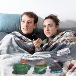 Personalized I Miss You More Than Anything Soft Blanket Christmas Memorial Gift for Lovers