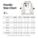 Personalised Colourful Cute Hoodie with Santa Claus Retro Christmas Design for Adult or Kid Christmas Gift