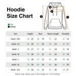 Personalised Colourful Cute Hoodie with Santa Claus Retro Christmas Design for Adult or Kid Christmas Gift