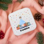 Personalized Nutcracker Mouse Prince Ballet Girl Pattern Jewellery Box Christmas Birthday Wedding Gift for Her