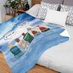 Coperta morbida personalizzata I Miss You I Am Always With You Compleanno di Natale Regalo significativo per la famiglia e gli amici