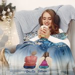 Henkilökohtainen Siipesi olivat valmiit, mutta sydämeni ei ollut pehmeä peitto muistolahja perheelle