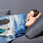 Coperta morbida personalizzata I Miss You I Am Always With You Compleanno di Natale Regalo significativo per la famiglia e gli amici