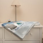 Henkilökohtainen kaipaan sinua enemmän kuin mitään Pehmeä peitto Joulun muistolahja perheelle