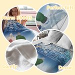 Personalized A Hug From Heaven When You Really Miss Me Soft Blanket Christmas Memorial Gift for Family