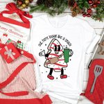 Personalizada Out Here Lookin Like A Snack Camiseta Árbol de Navidad Pastel Sudadera Sudadera Fiesta Divertido Disfraz de Navidad Regalo para la Famil