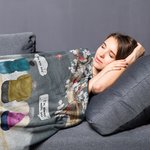 Manta suave personalizada I Miss You I Am Always With You Regalo de Navidad en memoria de la familia