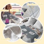 Manta suave personalizada I Miss You I Am Always With You Regalo de Navidad en memoria de la familia