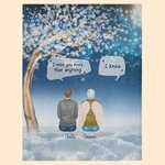 Henkilökohtainen kaipaan sinua enemmän kuin mitään Pehmeä peitto Joulun muistolahja perheelle