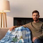 Personalizzato I Miss You More Thanthing Soft Fleece Blanket Natale Memorial Sympathy regalo per la famiglia