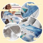 Coperta morbida personalizzata I Miss You I Am Always With You Compleanno di Natale Regalo significativo per la famiglia e gli amici