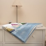 Personalized Those My Love Don Not Go Away Soft Blanket Christmas Memorial Gift for Family