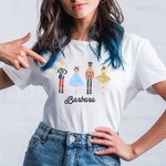 Personnalisé In My Nutcracker Era Christmas Mama T-shirt Hoodie Sweatshirt Christmas Mother's Day Gift for Mom Grandma