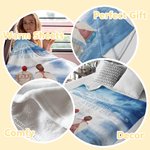 Personalized Those My Love Don Not Go Away Soft Blanket Christmas Memorial Gift for Family