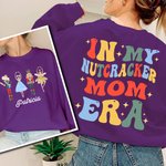 Personnalisé In My Nutcracker Era Christmas Mama T-shirt Hoodie Sweatshirt Christmas Mother's Day Gift for Mom Grandma