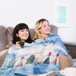 Personalized Those My Love Don Not Go Away Soft Blanket Christmas Memorial Gift for Family