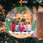 Personalized The Love Between A Mother And Children Is Forever Acrylic Decoration Christmas Birthday Gifts for Children Family