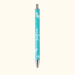 Personalized Glitter Butterfly Retractable Ballpoint Pen with Name Christmas Appreciation Back To School Gift for Friend Classmate