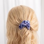 Personalized Big Evil Eye Nazar Hair Claw Clip with 2 Pcs Hair Ties Set Nonslip Hair Accessory Gift for Women