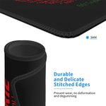 Personalized Teacher Non-Slip Mouse Pad Office Decor with Name and Text Thanksgiving Day Christmas Gift for Teacher