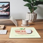 Personalized Teacher Non-Slip Mouse Pad Office Decor with Name and Text Thanksgiving Day Christmas Gift for Teacher