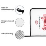 Juego de 2 agarraderas aislantes personalizadas Head Chef con texto Decoración de cocina Regalo de cumpleaños y Navidad para cocinero Chef amante de l