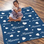 Coperta personalizzata a punti per animali domestici con nome e motivo Regalo di compleanno, Natale e commemorazione per cani e gatti