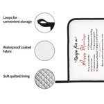 Personalisierte Rezept für eine glückliche Ehe Isolierung Topflappen 2er Set mit Namen Küche Dekoration Weihnachten Hochzeit Geschenk für Paar Familie