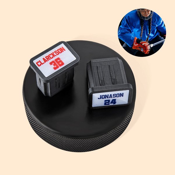 3D Printed Hockey Stick End Cap JR & SR Sizes