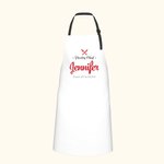 Grembiule da cucina impermeabile personalizzato con 2 tasche, cinturino da collo regolabile Grembiule regalo di inaugurazione per gli amanti della cuc